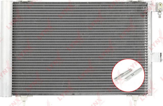 Радиатор кондиционера (конденсатор) LYNXauto. Артикул RC-0181