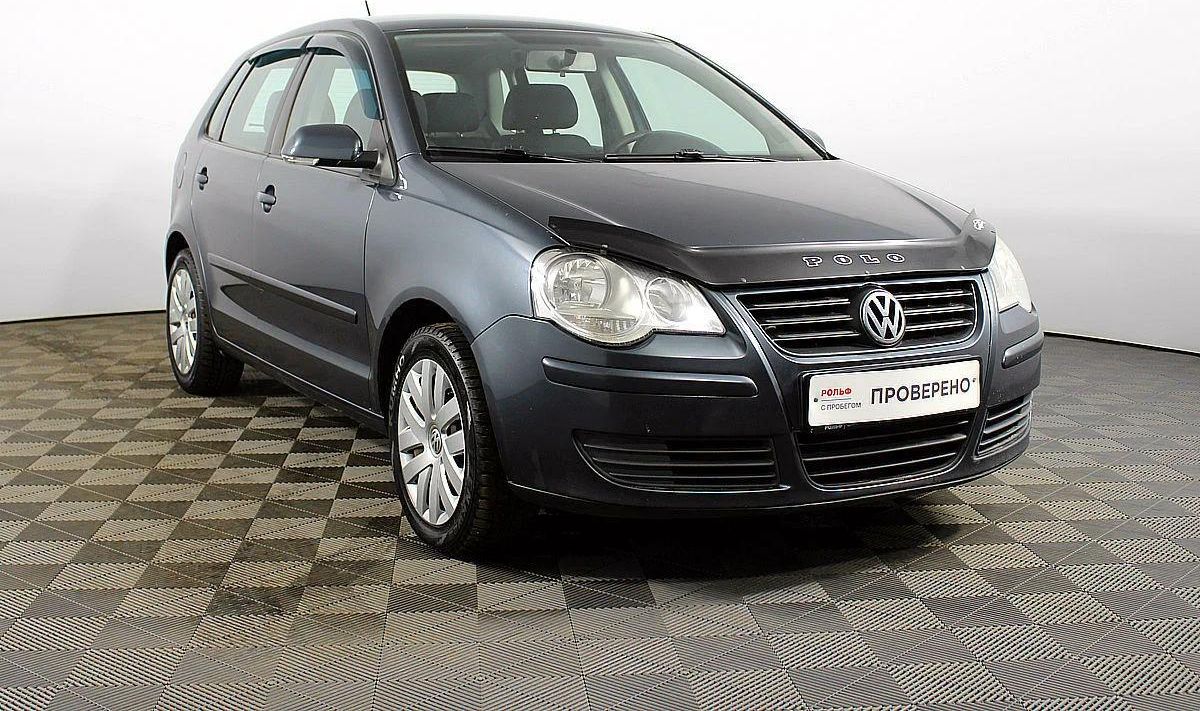 Дефлектор Vip-Tuning для капота Volkswagen Polo IV 2005-2009. Артикул VW16