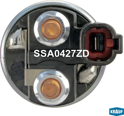 Втягивающее реле стартера Krauf. Артикул SSA0427ZD
