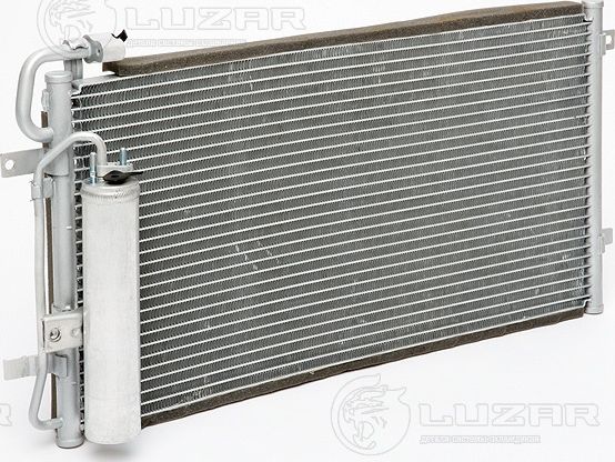 Радиатор кондиционера (конденсатор) Luzar для Lada Priora I 2008-2013. Артикул LRAC 0127