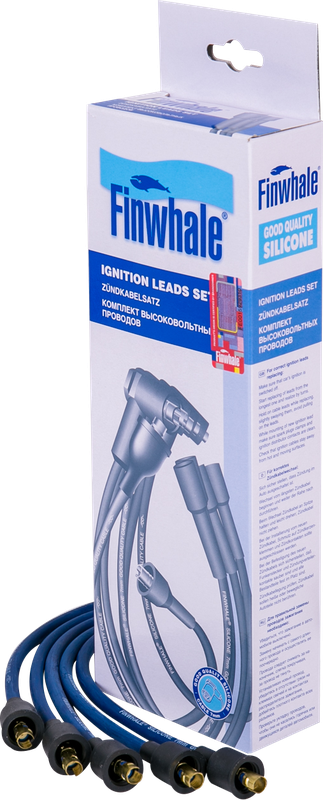 Высоковольтные провода (провода зажигания) (комплект) Finwhale для ВАЗ 2104 1985-2012. Артикул FE101