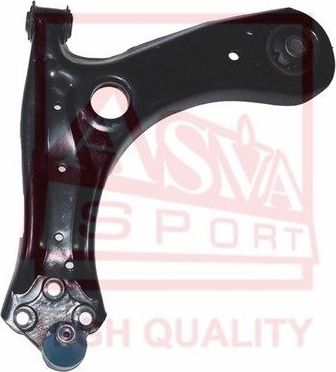Поперечный рычаг передней подвески Asva левый нижний для Audi A1 I (8X) 2010-2015. Артикул 2324-012