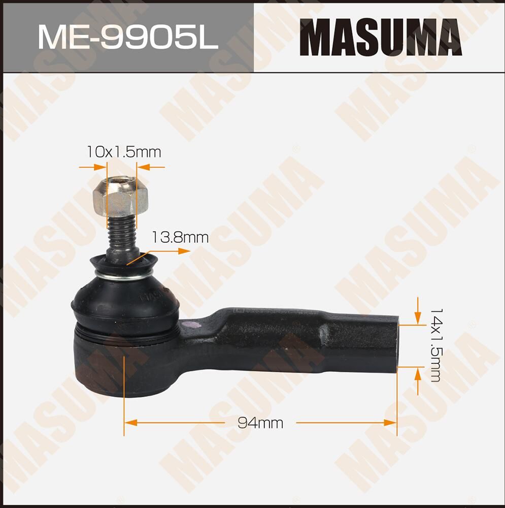 Наконечник рулевой тяги Masuma. Артикул ME-9905L