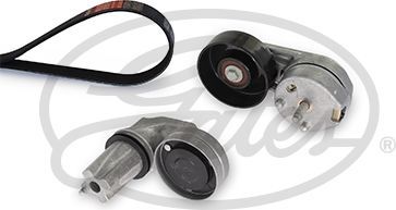 Приводной ремень поликлиновой с роликами (комплект) Gates Micro-V® Kit. Артикул K016PK2103