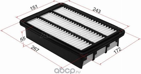 Фильтр воздушный HYUNDAI SANTA FE 06-13 (SAT). Артикул ST281132B000