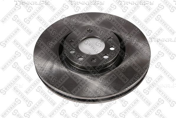 Тормозной диск Stellox передний для Audi 200 II (C3) 1984-1985. Артикул 6020-1374V-SX