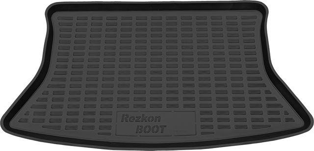 Коврик пластиковый Rezkon для багажника Lada Kalina I 1119 хэтчбек 2006-2013. Артикул 5039030110
