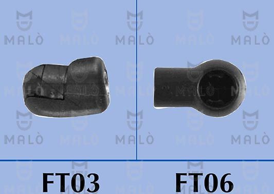 Амортизатор (упор) капота Malò. Артикул 127452