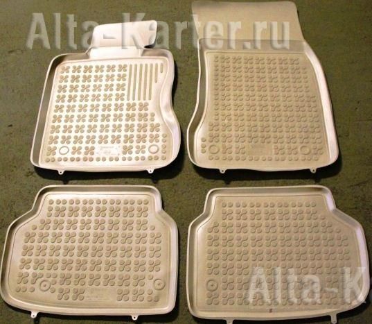 Коврики Rezaw Plast для салона BMW 7 F01 2007-2012. БЕЖЕВЫЕ. Артикул 200707_B