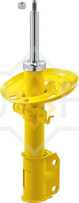 Стойка амортизаторная с газовым подпором, передняя (Sufix). Артикул SU1163