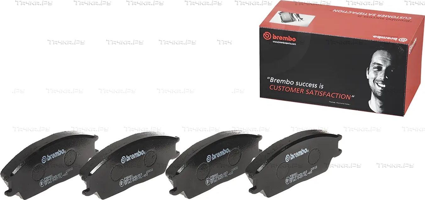 Тормозные колодки Brembo PRIME LINE. Артикул P 30 001