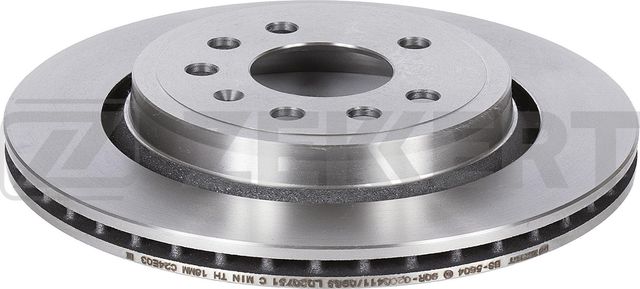 Тормозной диск Zekkert задний для Saab 9-3 II 2002-2015. Артикул BS-5604