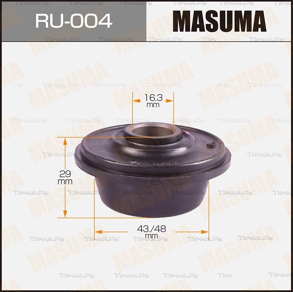Сайлентблок переднего рычага подвески Masuma. Артикул RU-004