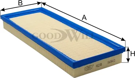 Фильтр воздушный (Goodwill). Артикул AG238