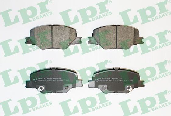 Тормозные колодки LPR. Артикул 05P2107