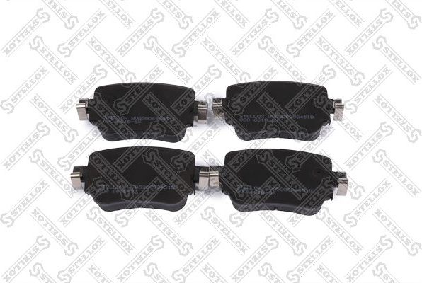 Тормозные колодки Stellox. Артикул 000 661B-SX