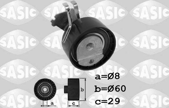 Натяжной ролик (натяжитель) ремня ГРМ Sasic для Citroen C3 I 2003-2009. Артикул 1700032