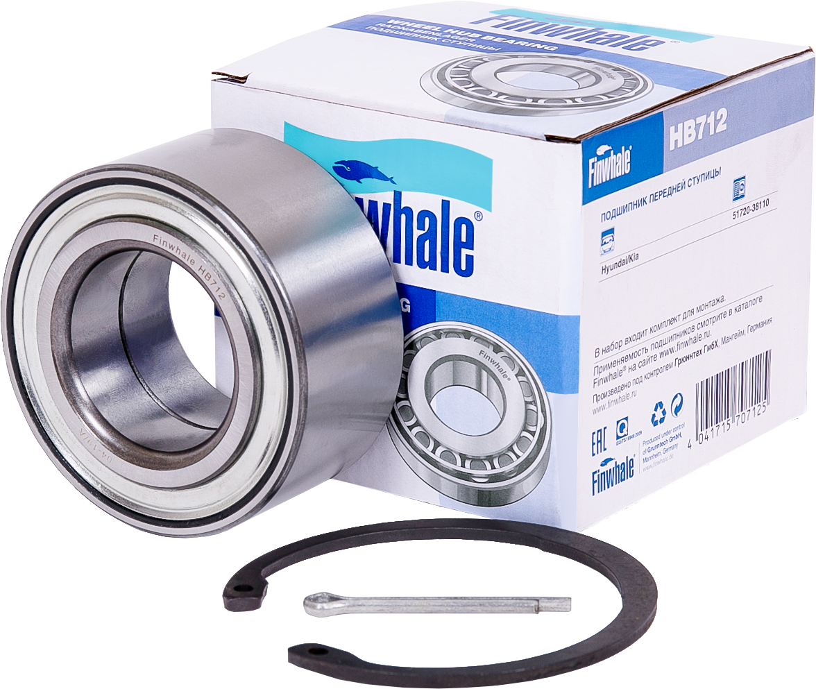 Ступичный подшипник (комплект) Finwhale. Артикул HB712