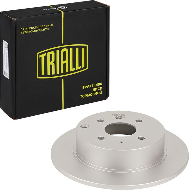Тормозной диск Trialli задний для Chery Fora (A21) 2004-2012. Артикул DF 051311