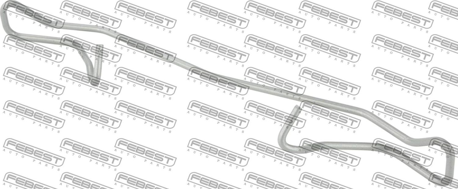 Пружина прижимная тормозных колодок Febest. Артикул 0303-001