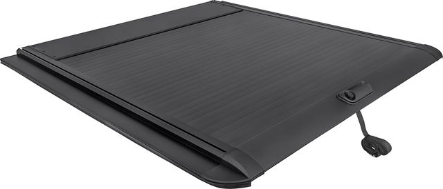 Крышка кузова РИФ роллета раздвижная, алюминиевая для JAC T8 2023-2026 Черная. Артикул ZM63B8