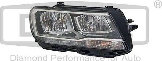Фара передняя основная DPA правая для Volkswagen Tiguan II 2016-2026. Артикул 89411792902