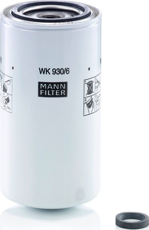Топливный фильтр Mann-Filter. Артикул WK 930/6 x