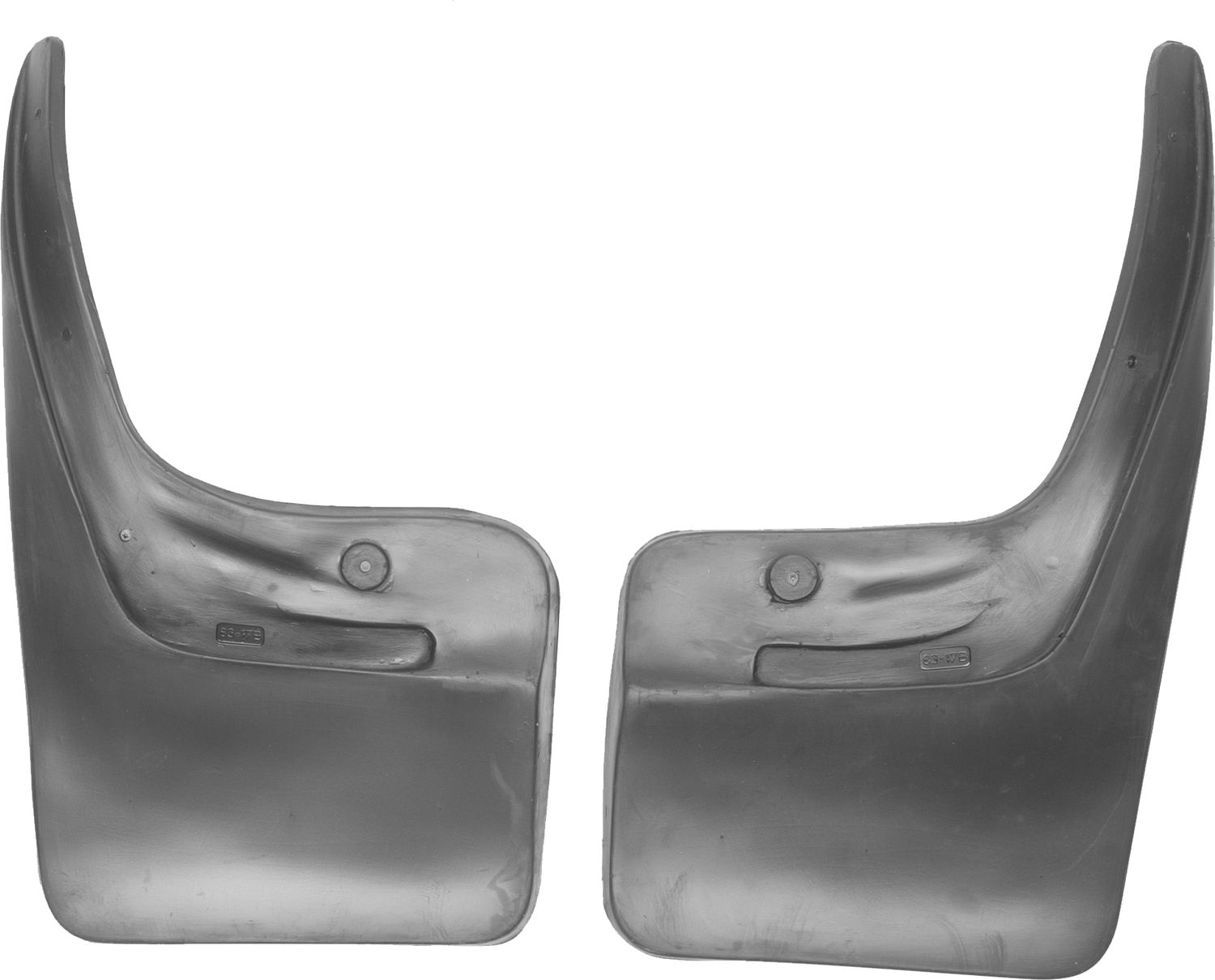 Брызговики 3D Norplast для SsangYong Kyron 2005-2015. Задняя пара. Артикул NPL-Br-83-17B