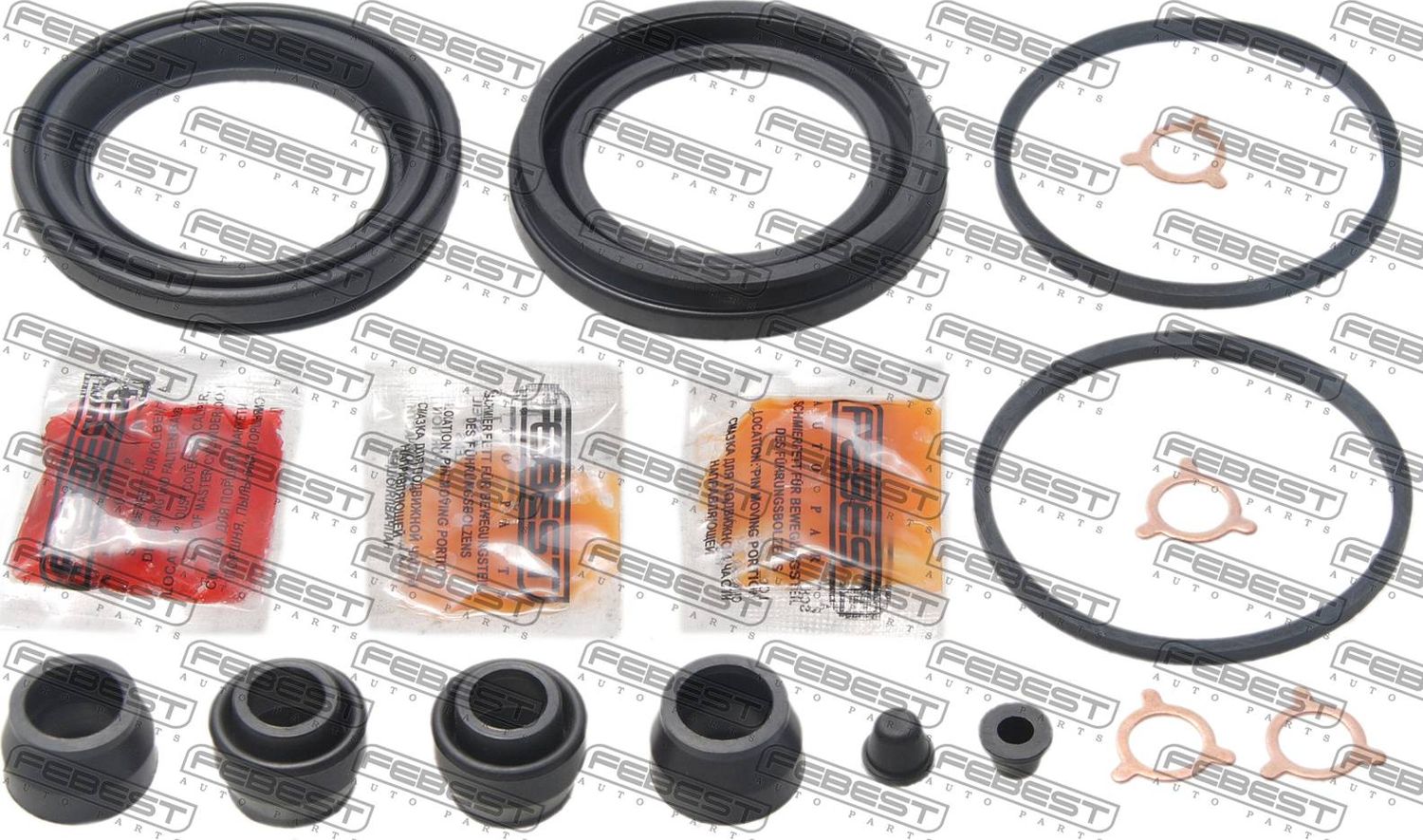 Ремкомплект тормозного суппорта Febest. Артикул 0175-ACA20F