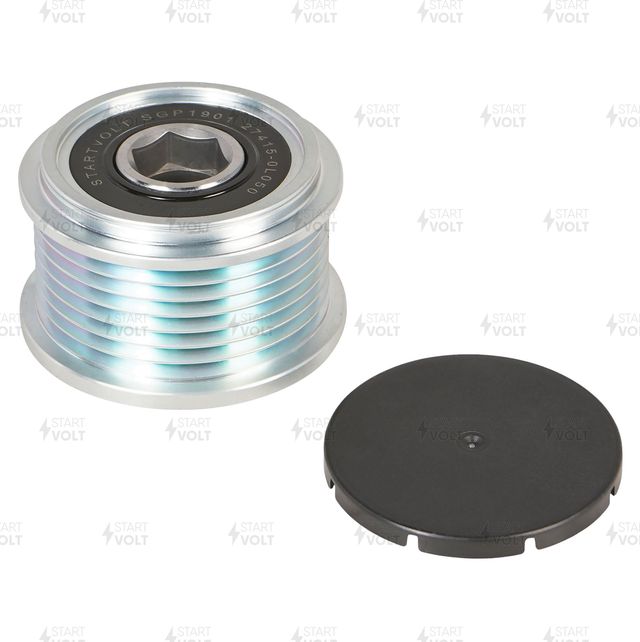 Муфта генератора обгонная StartVOLT для Toyota Land Cruiser Prado 90 2000-2002. Артикул SGP 1901