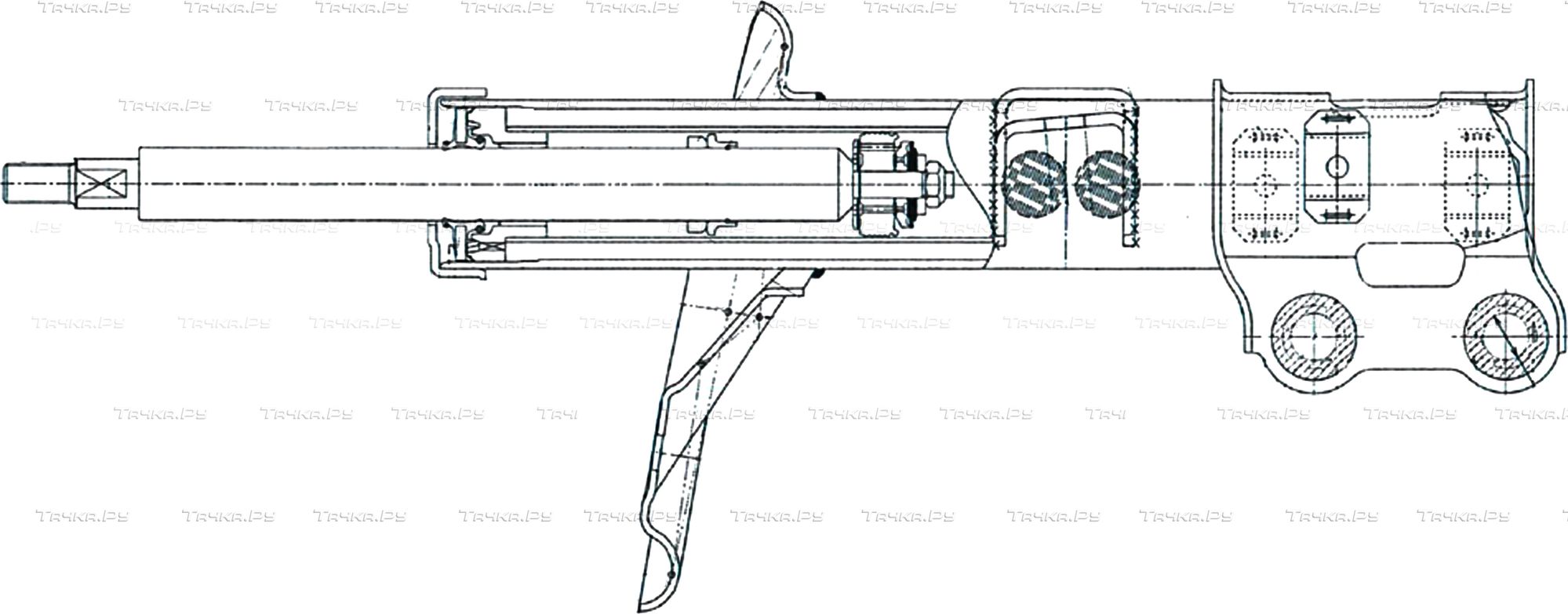 Амортизатор CTR. Артикул GY1321G