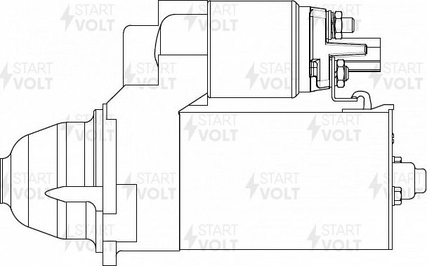 Стартер StartVOLT для Kia Ceed I 2006-2012. Артикул LSt 0841