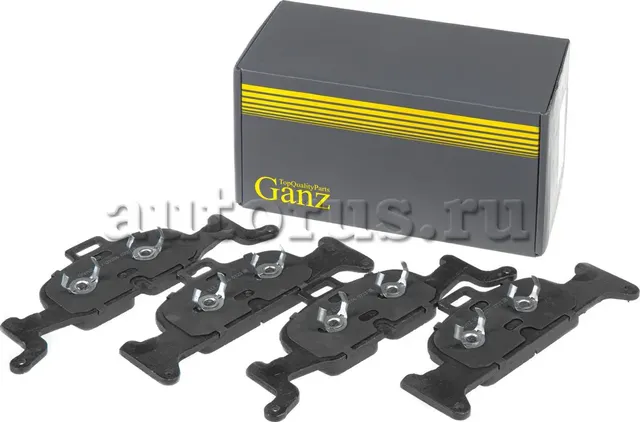 Колодки торм.пер. (Ganz). Артикул GIJ09236