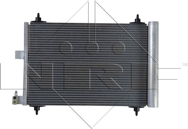 Радиатор кондиционера (конденсатор) NRF EASY FIT для Citroen Xsara 2001-2005. Артикул 35437