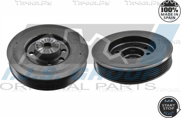 Шкив коленвала IJS Group для Volkswagen Jetta V 2005-2010. Артикул 17-1095