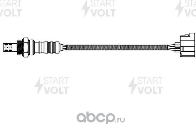 Лямбда-зонд (кислородный датчик) StartVOLT для Chrysler Grand Voyager V 2007-2026. Артикул VS-OS 0302