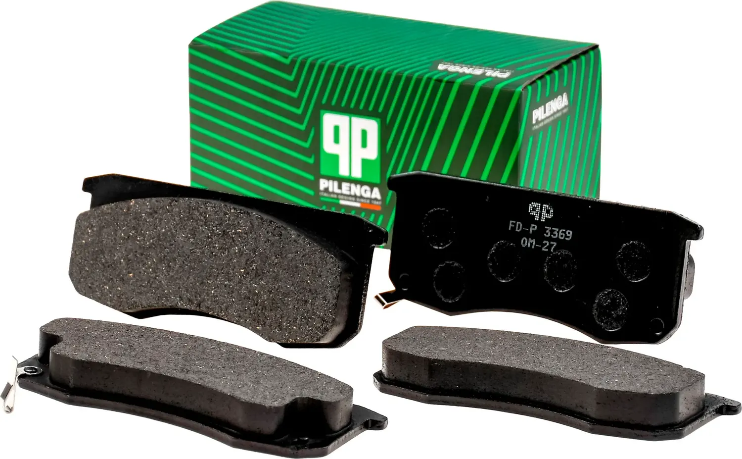 PILENGA Колодки тормозные передние  UAZ PATRIOT. Артикул fd-p3369