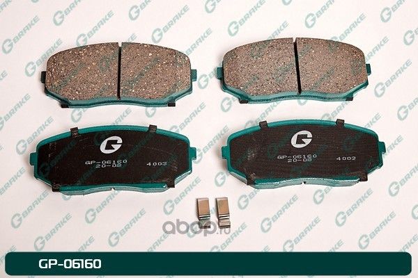 Колодки G-brake GP-06160 G-Brake. Артикул GP06160