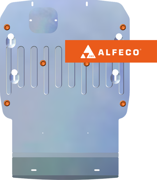 Защита алюминиевая "Alfeco" для картера и радиатора BMW X3 G01 2017-2026. Артикул ALF.34.23al