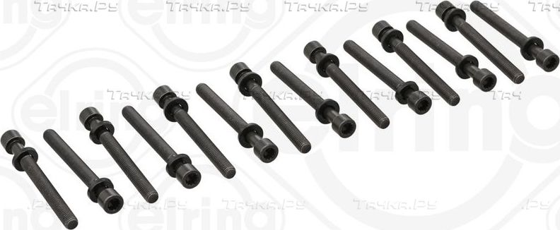 Комплект болтов ГБЦ Elring для Volvo 960 I 1991-1994. Артикул 819.891