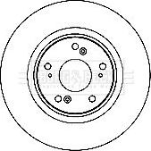 Тормозной диск Borg & Beck. Артикул BBD4741