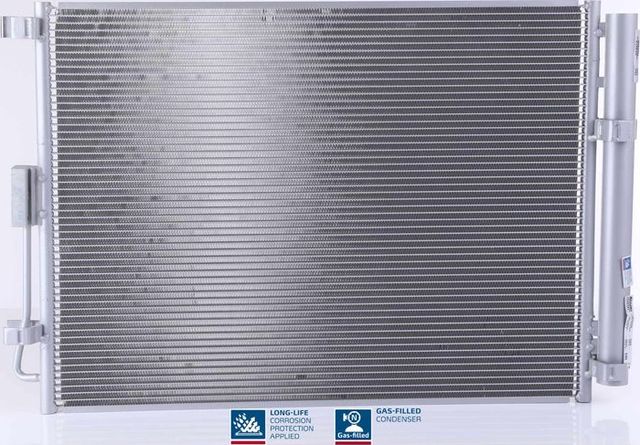 Радиатор кондиционера (конденсатор) Nissens (алюминий) для Kia Soul II 2014-2019. Артикул 940598