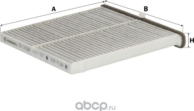 Фильтр салона угольный Mazda 3 (BM)  6 (GJ  GL)  CX-5 (KE  GH) (Nordfil). Артикул cn1016k