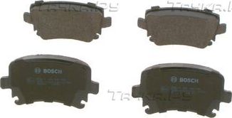 Тормозные колодки Bosch (Low-Metallic) задние для SEAT Leon III 2012-2020. Артикул 0 986 494 062