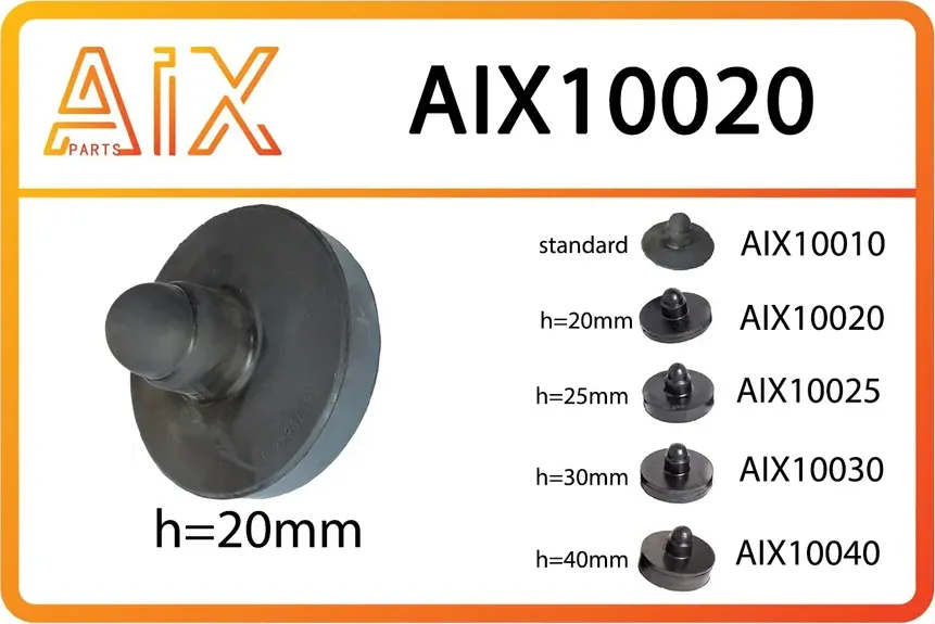 Подушка под пружину усиленная U20 верхняя 96179844 (AIX). Артикул AIX10020