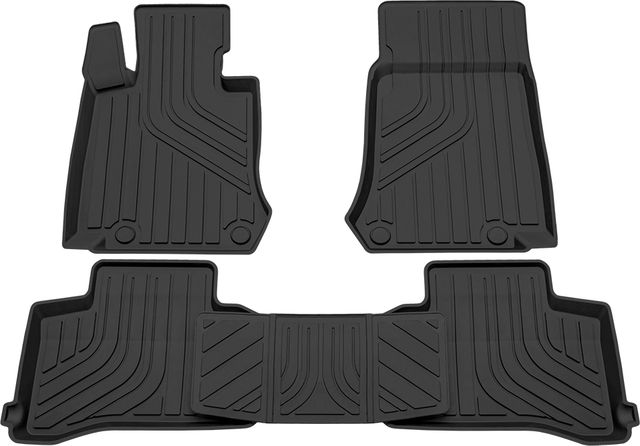 Коврики Rezkon резиновые для салона Mercedes-Benz GLC-Класс C253 купе 2016-2026. Артикул 1046025100