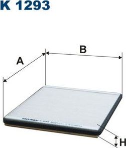 Салонный фильтр Filtron для Suzuki Ignis I (HT) 2003-2005. Артикул K 1293