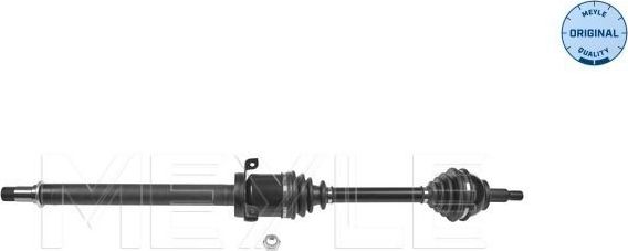 Полуось (привод в сборе, приводной вал) Meyle Original. Артикул 014 498 0024
