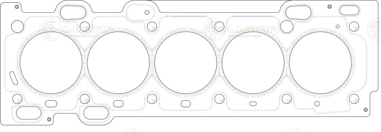 Прокладка ГБЦ Luzar. Артикул LES 11018