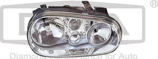 Фара передняя основная DPA правая для Volkswagen Golf IV 1997-2006. Артикул 89410184102